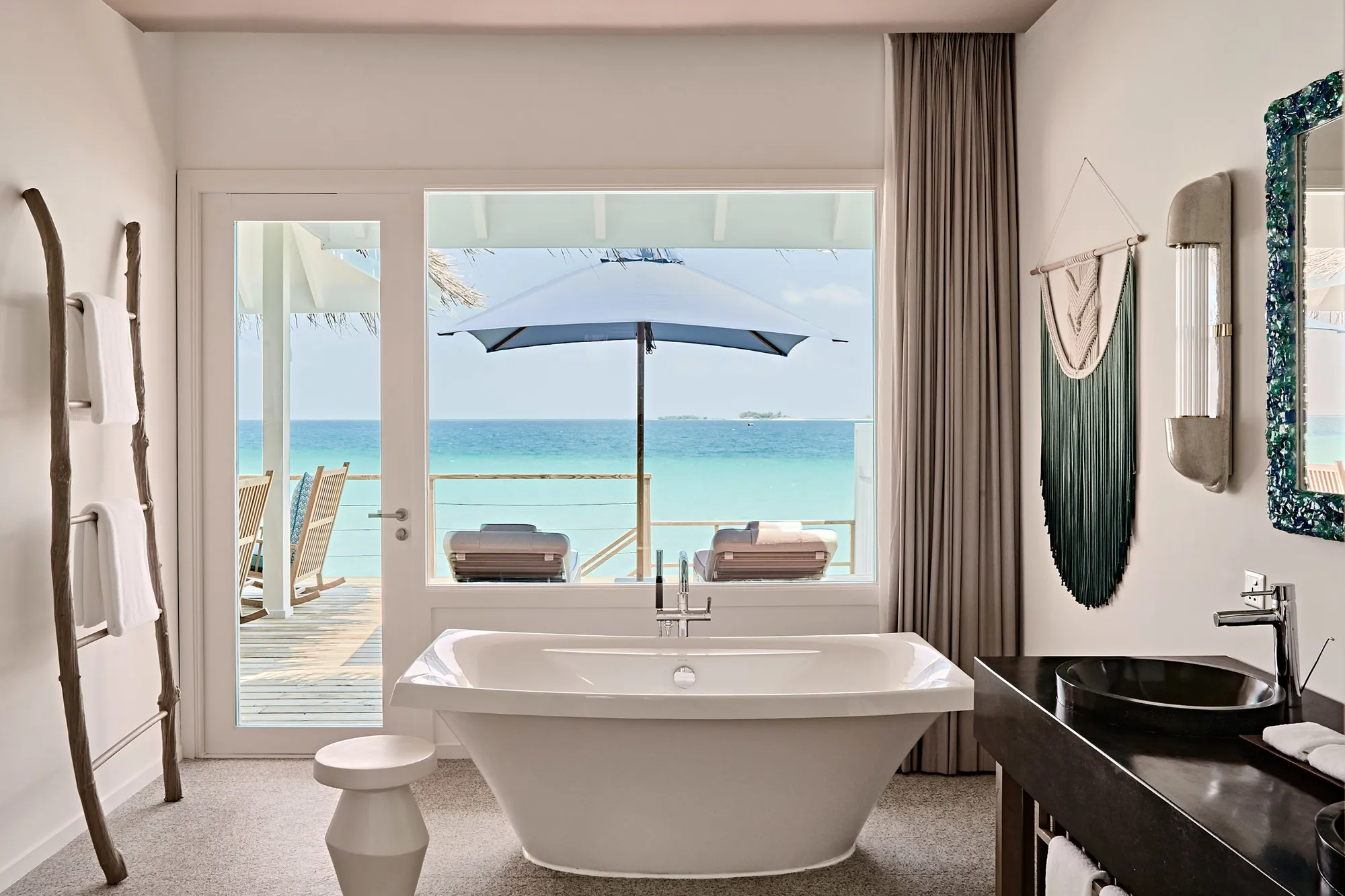 Lagoon Villa — vista da villa